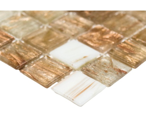 Glazen mozaïektegels