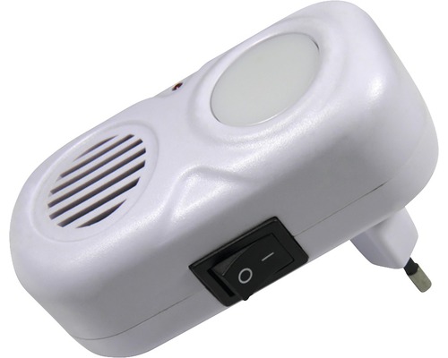 Ultrasonic ongediertebestrijder voor stopcontact met licht
