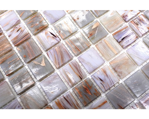 Vierkante glazen mozaïektegels met patroon