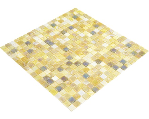 Vierkante mozaïektegel van glas