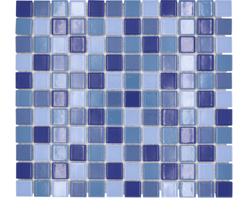 Keramisch mozaïek JT 250 blauw mix 30,5x32,5 cm
