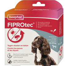 BEAPHAR Fiprotec Anti vlooien- en tekenmiddel Hond 10 -20 kg, 4 pipetten-thumb-0