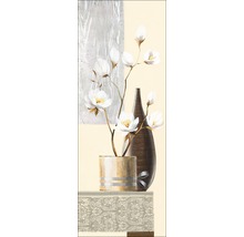 Decoratief bloemstilleven schilderij met vazen