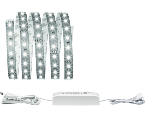 PAULMANN MaxLED 500 LED-strip basisset daglichtwit 150 cm zilver ongecoat