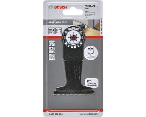 Bosch PAII 65 APB BIM invalzaagblad voor hout en metaal in verpakking