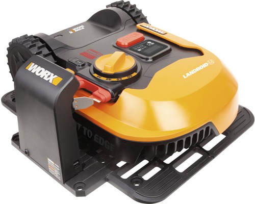 Worx Landroid robotmaaier op laadstation