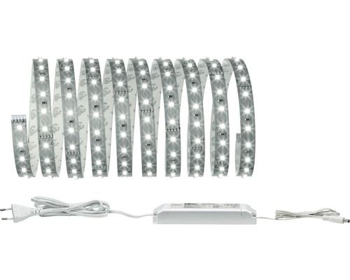 PAULMANN MaxLED 500 LED-strip basisset daglichtwit 300 cm zilver ongecoat