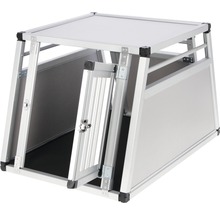Aluminium hondenbench met open deur