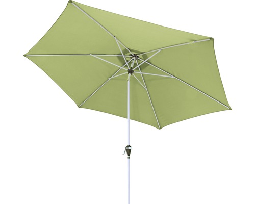 Rechthoekige parasol met wit frame