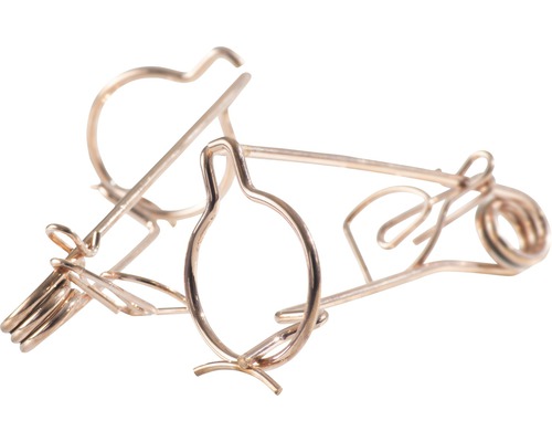 Metalen ophanginrichtingen voor vogelhuisjes