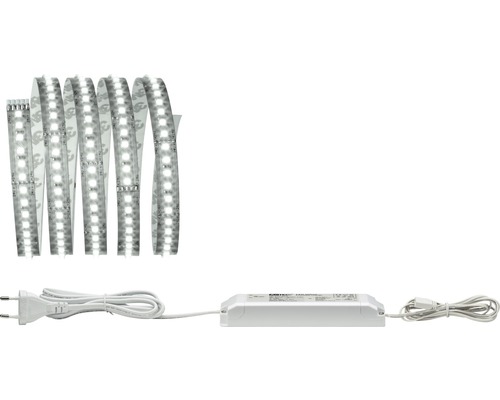 PAULMANN MaxLED 1000 LED-strip basisset daglichtwit 150 cm zilver ongecoat
