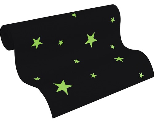 Rol behang met sterrenpatroon