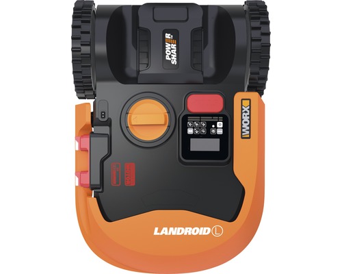 Bovenaanzicht van een Landroid L robotmaaier