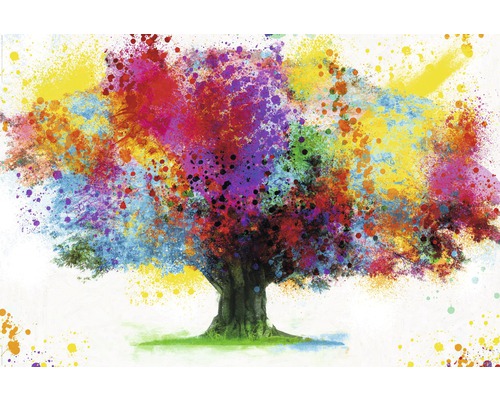 REINDERS Poster Coloured tree 61x91,5 cm
