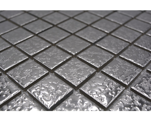 Vierkante mozaïektegels van metaal