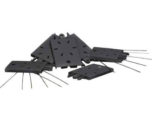 Duivenpinnen van metaal en kunststof