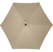 DOPPLER Parasol Active grijs/beige Ø 380 cm