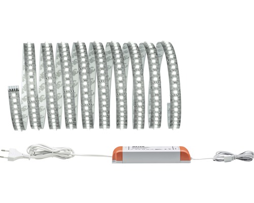 PAULMANN MaxLED 1000 LED-strip basisset daglichtwit 300 cm zilver ongecoat