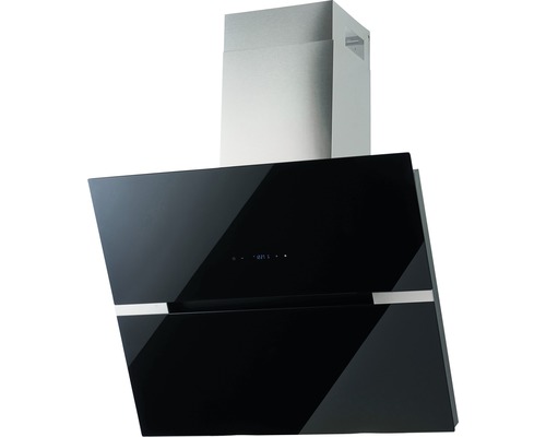 Afzuigkap van roestvrij staal en glas