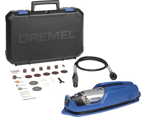 Dremel 4000 multifunctioneel gereedschapsset met accessoires en opbergkoffer