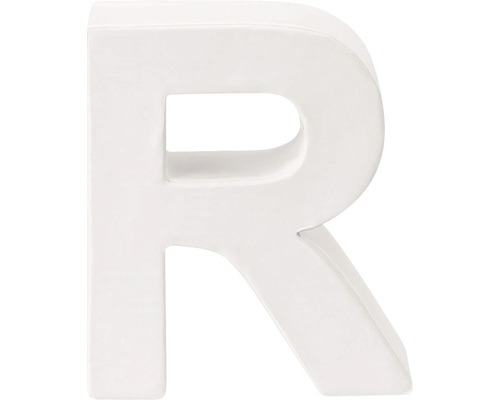 GLOREX Kartonnen letter R 10x3,5 cm