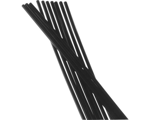 Zwarte geurstokjes in detail