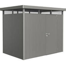 Metalen gereedschapsschuur met deur