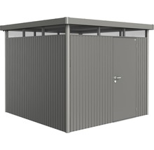 Metalen tuinhuis met deur en dak