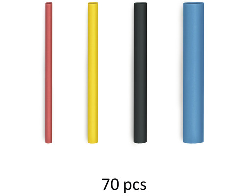 Gesorteerde krimpkousen, 70 stuks