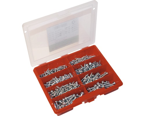 Assortimentsdoos met diverse schroeven