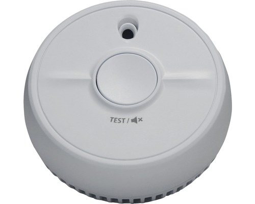 Ronde rookmelder met testknop