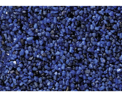 Aquariumgrind 2 - 3 mm blauw/zwart 5 kg Decoratieve blauwe sierkiezels voor de tuin
