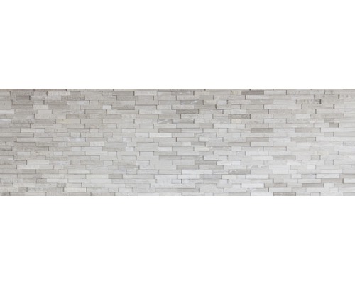 Wandbekleding van natuursteen in baksteenlook