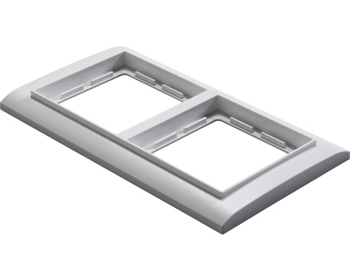 Dubbel frame voor schakelaars en stopcontacten