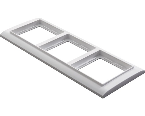 Drievoudig frame voor schakelaars en stopcontacten