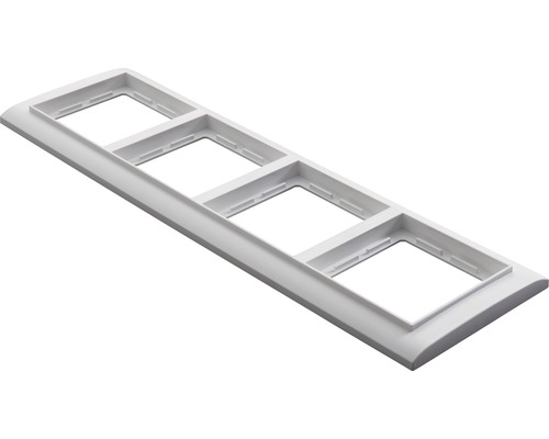 Vierfach frame voor schakelaars en stopcontacten