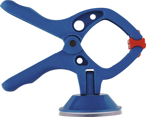 Veerklem met zuignap voor werkstukken