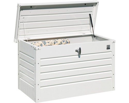 BIOHORT Opbergbox 100 staal wit 195 L, 101x46x61 cm BIOHORT Opbergbox 100 staal wit 195 L, 101x46x61 cm