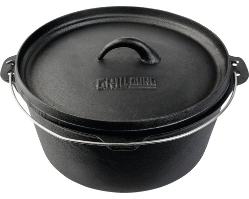 GRILL GURU Dutch oven Ø 32 cm gietijzer