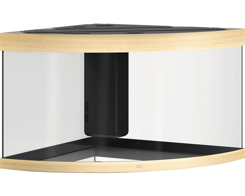 Hoekaquarium met filter