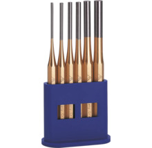 Pinnenset in blauwe houder