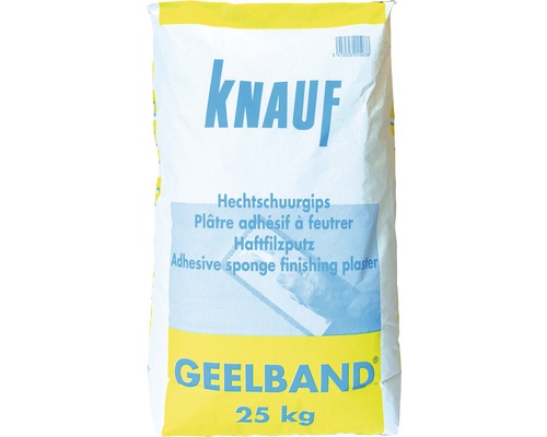 KNAUF Hechtschuurpleister Geelband 25 kg