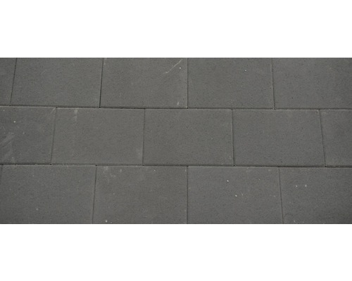 EXCLUTON Terrastegel+ met facet nero, 20 x 30 x 4 cm