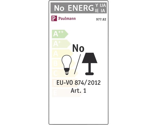 Paulmann logo energie-efficiëntie label