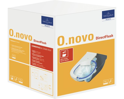 Villeroy en Boch O.novo DirectFlush Combi-Pack doos