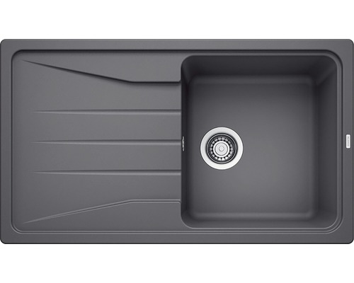 Spoelbak van graniet met afdruiprek