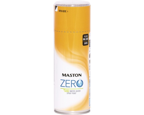 MASTON Zero spuitlak zijdeglans RAL 1032 geel 400 ml