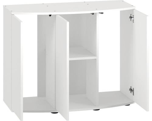 Aquariumonderkast met twee deuren en een plank