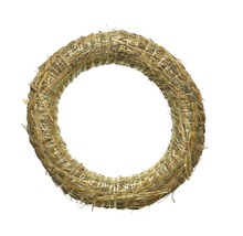 Strohkrans voor adventskrans