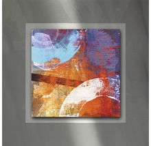 Abstracte muurafbeelding met lijst